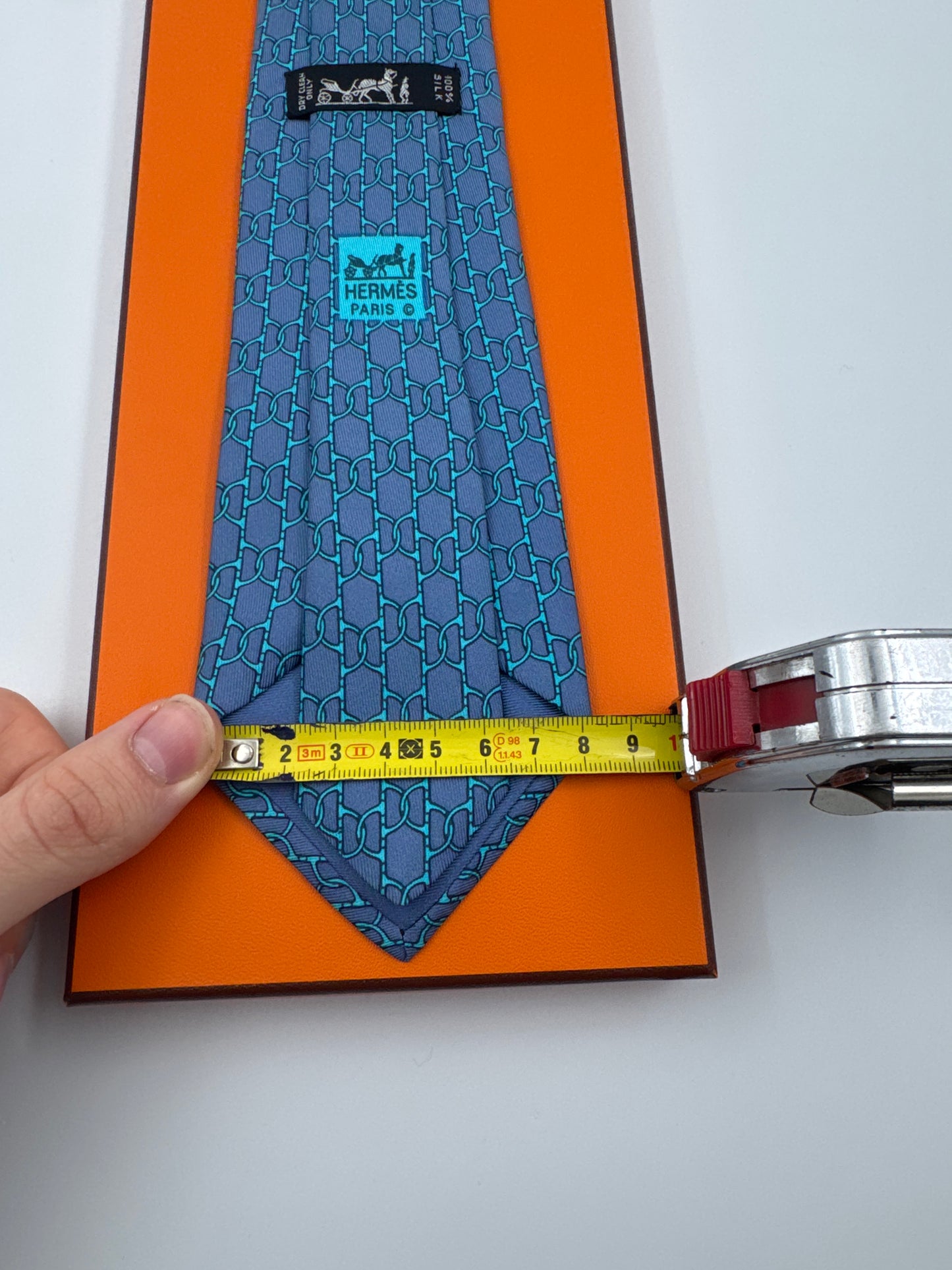 Cravatta Hermès vintage Cod 7012TA