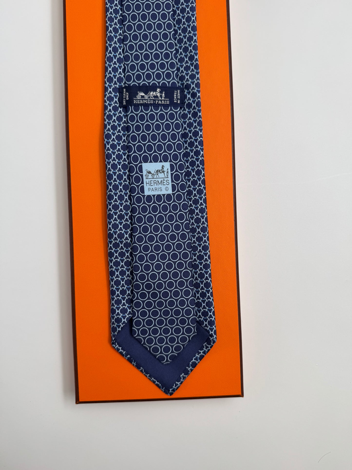 Cravatta Hermès vintage Cod 5171EA