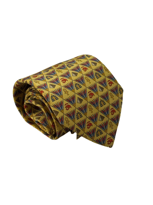 Cravatta Hermes vintage Cod 7616TA