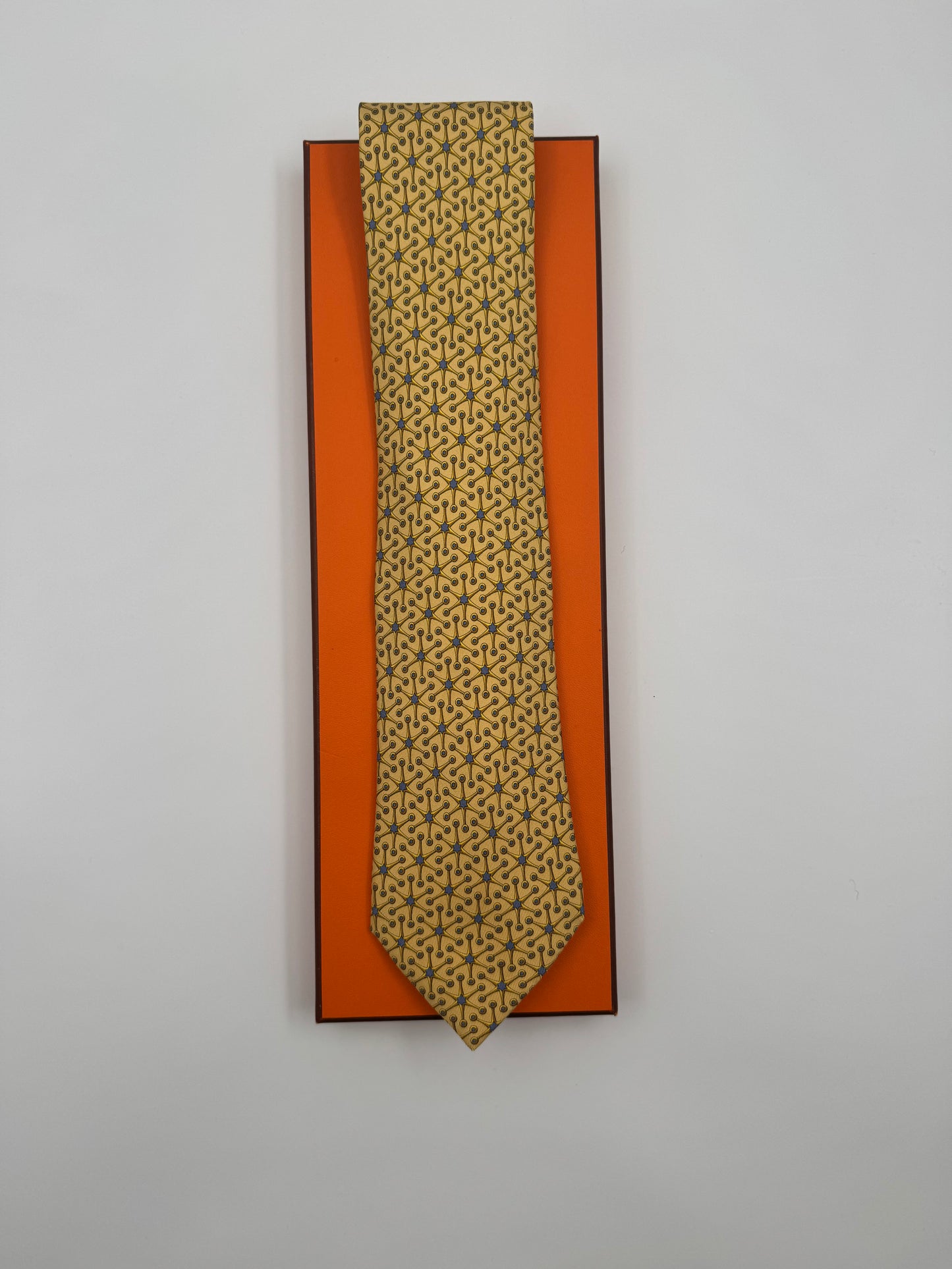 Cravatta Hermès vintage Cod 7864UA