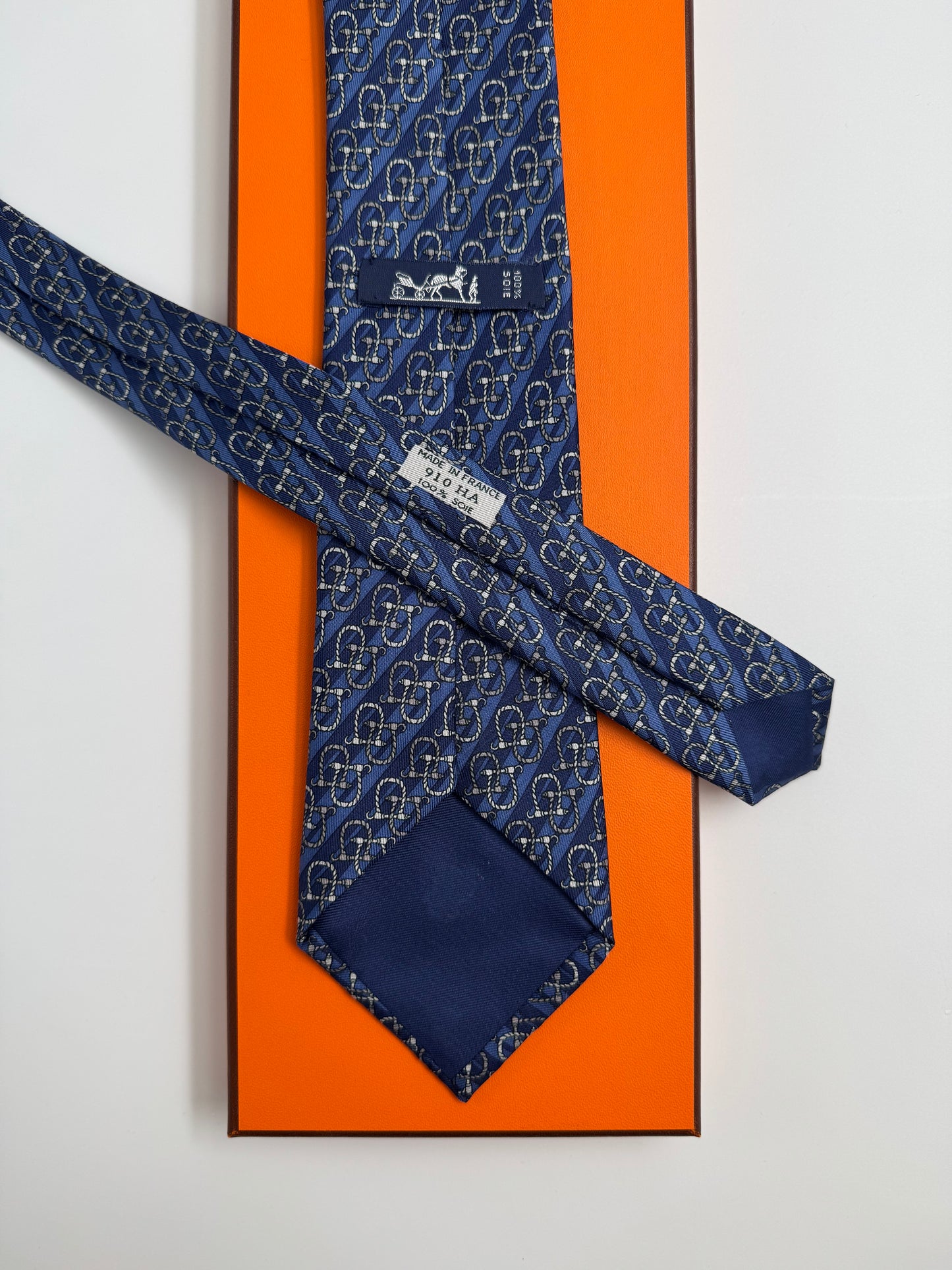 Cravatta Hermès vintage Cod 910HA