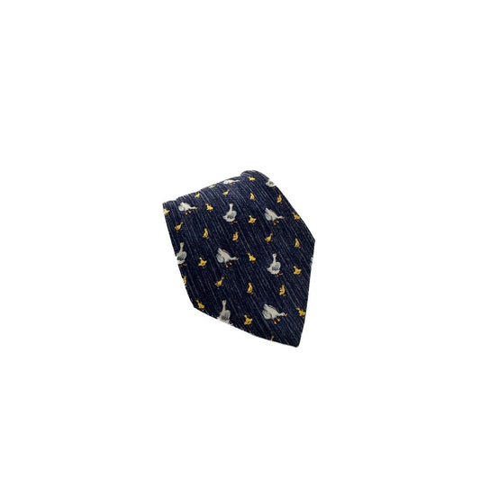 Cravatta vintage Hermès oche 7595 sa