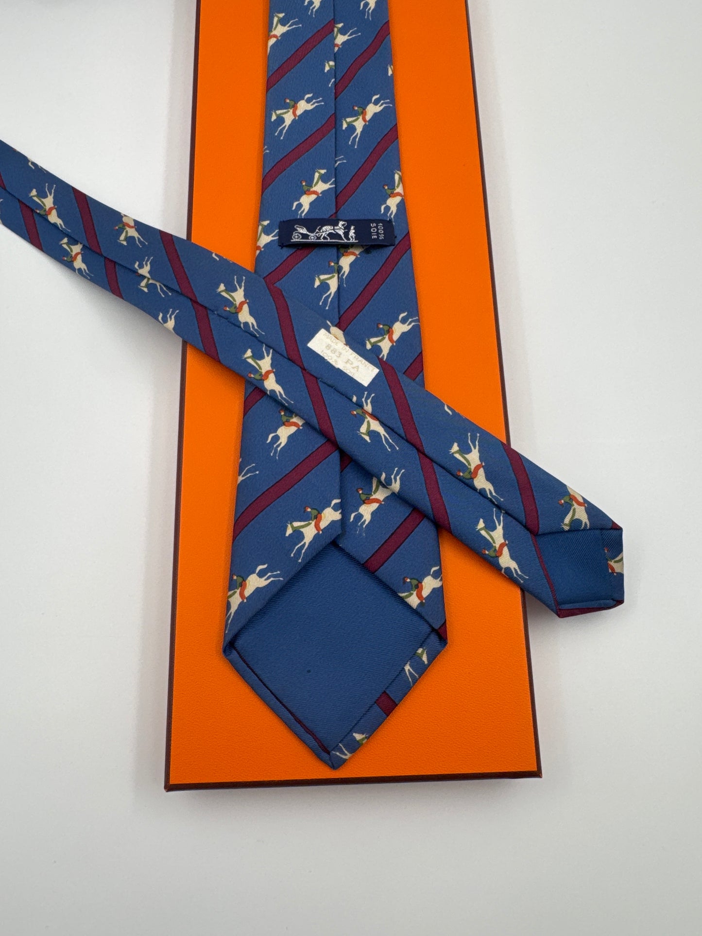 Cravatta Hermès vintage Cod 883PA