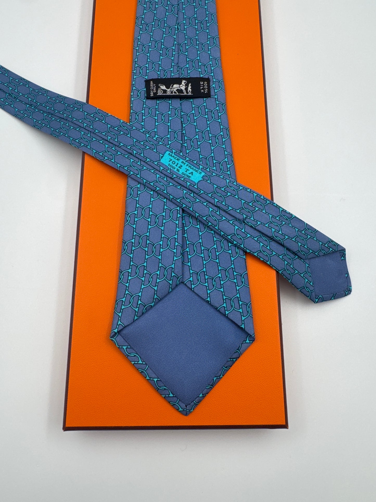 Cravatta Hermès vintage Cod 7012TA