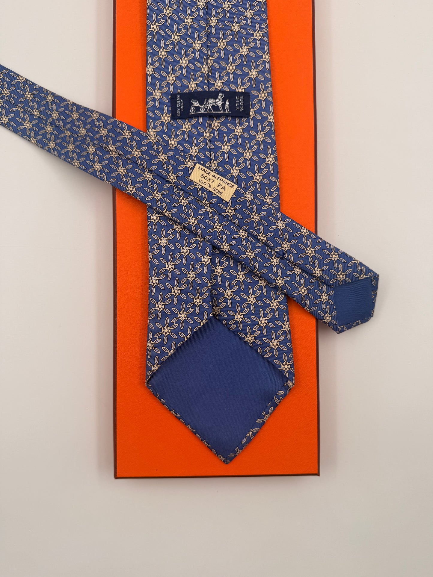 Cravatta Hermès vintage Cod 5037PA
