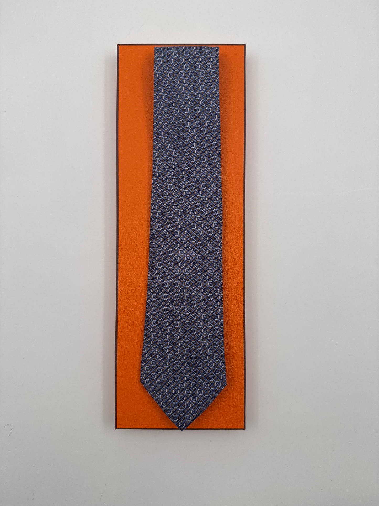 Cravatta Hermès vintage Cod 7159FA