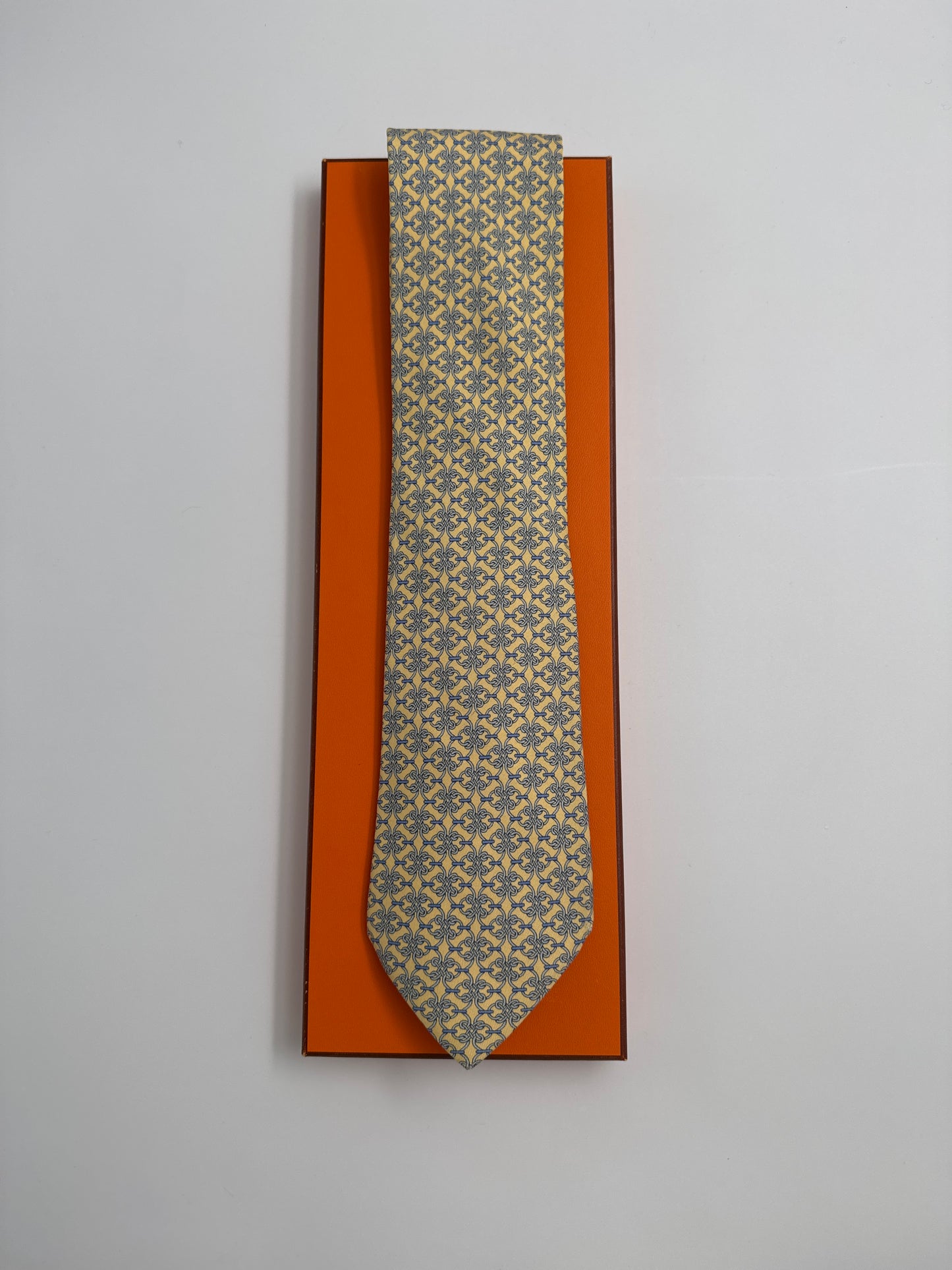 Cravatta Hermès vintage Cod 7840UA