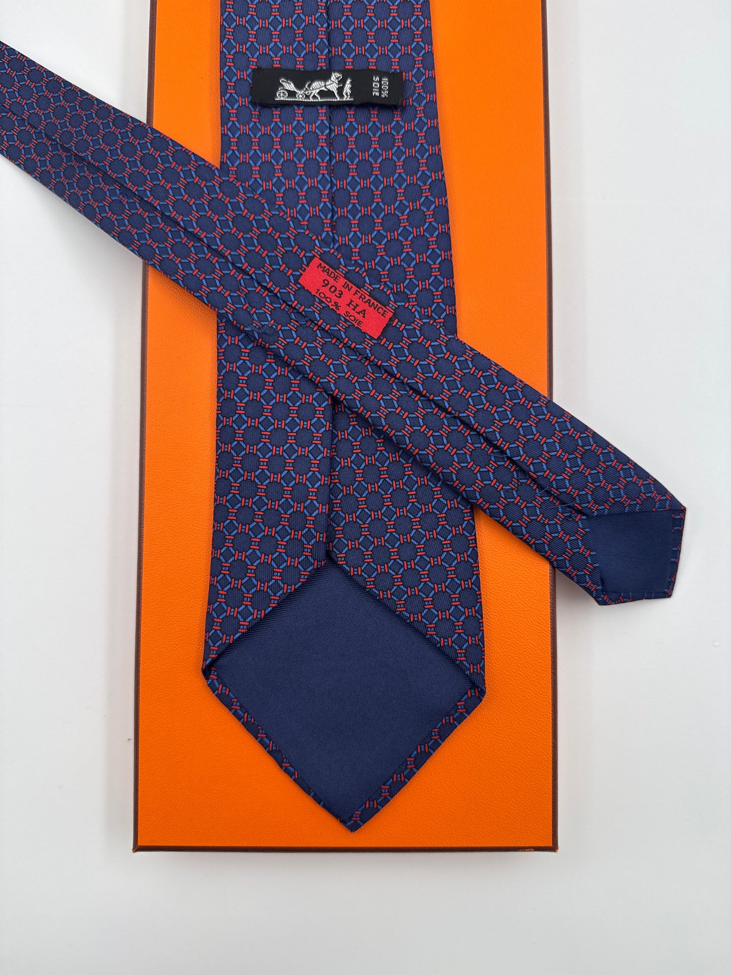 Cravatta Hermès vintage Cod 903HA