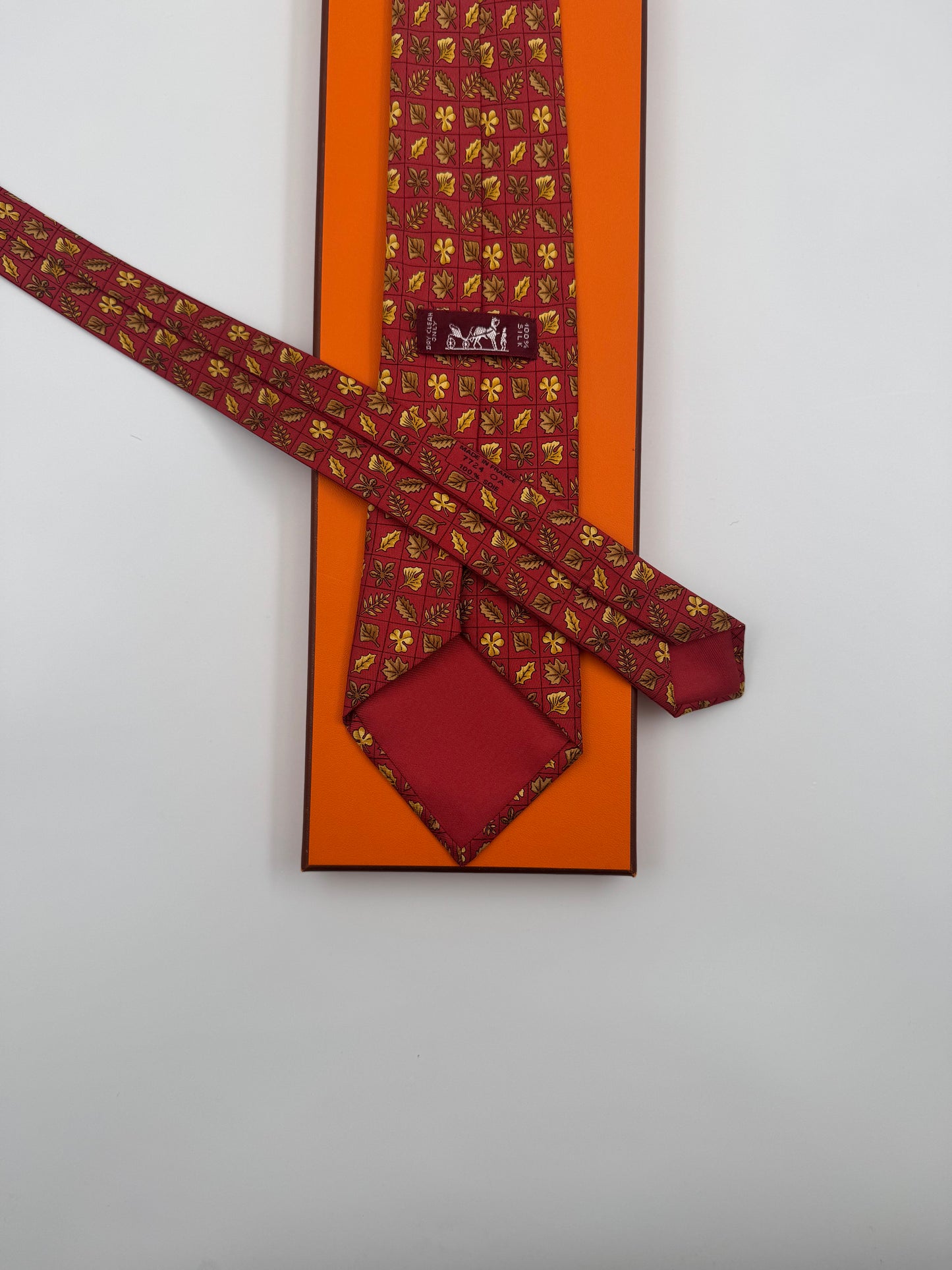 Cravatta Hermès vintage Cod 7724OA