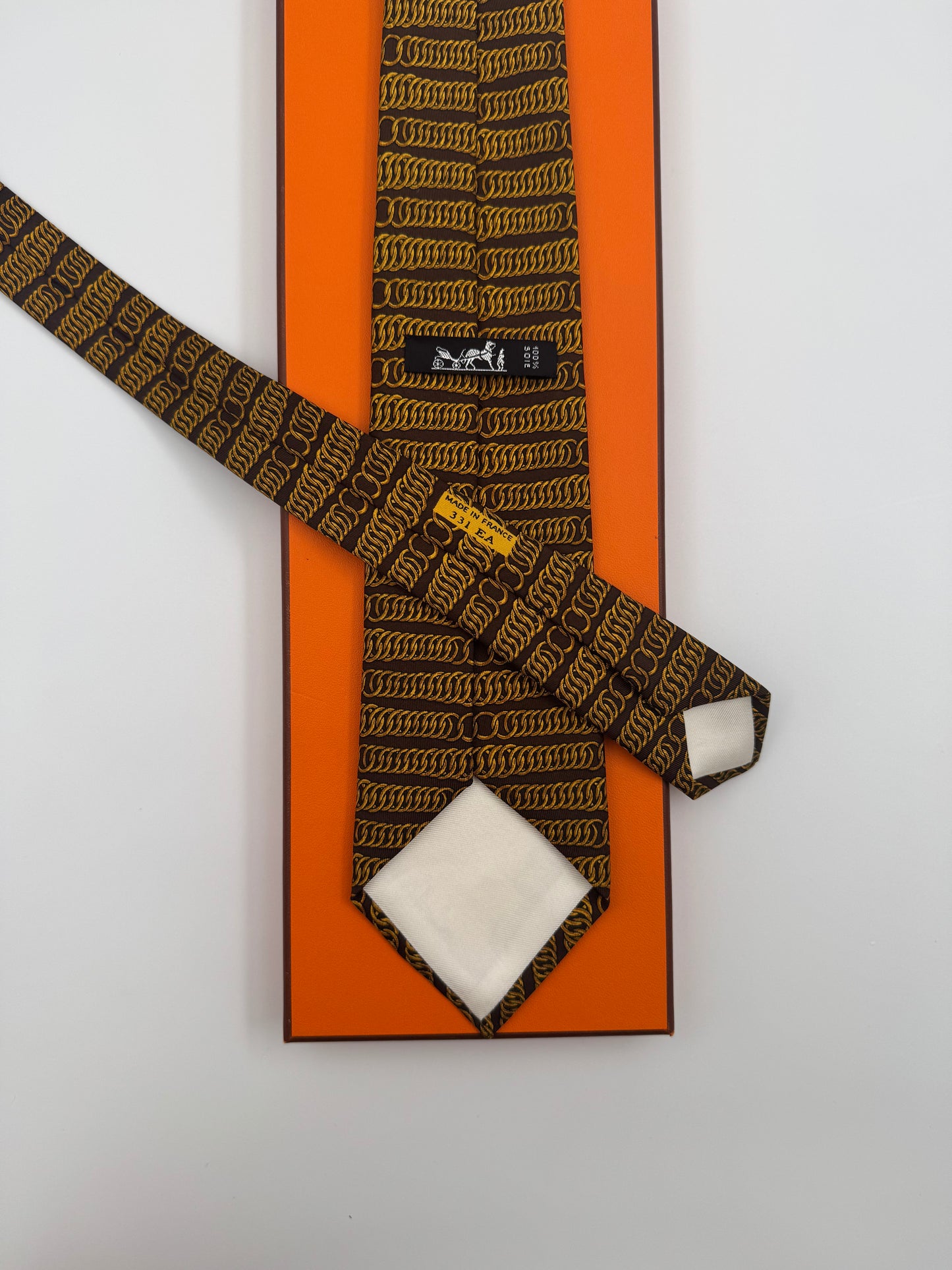 Cravatta Hermès vintage Cod 331EA