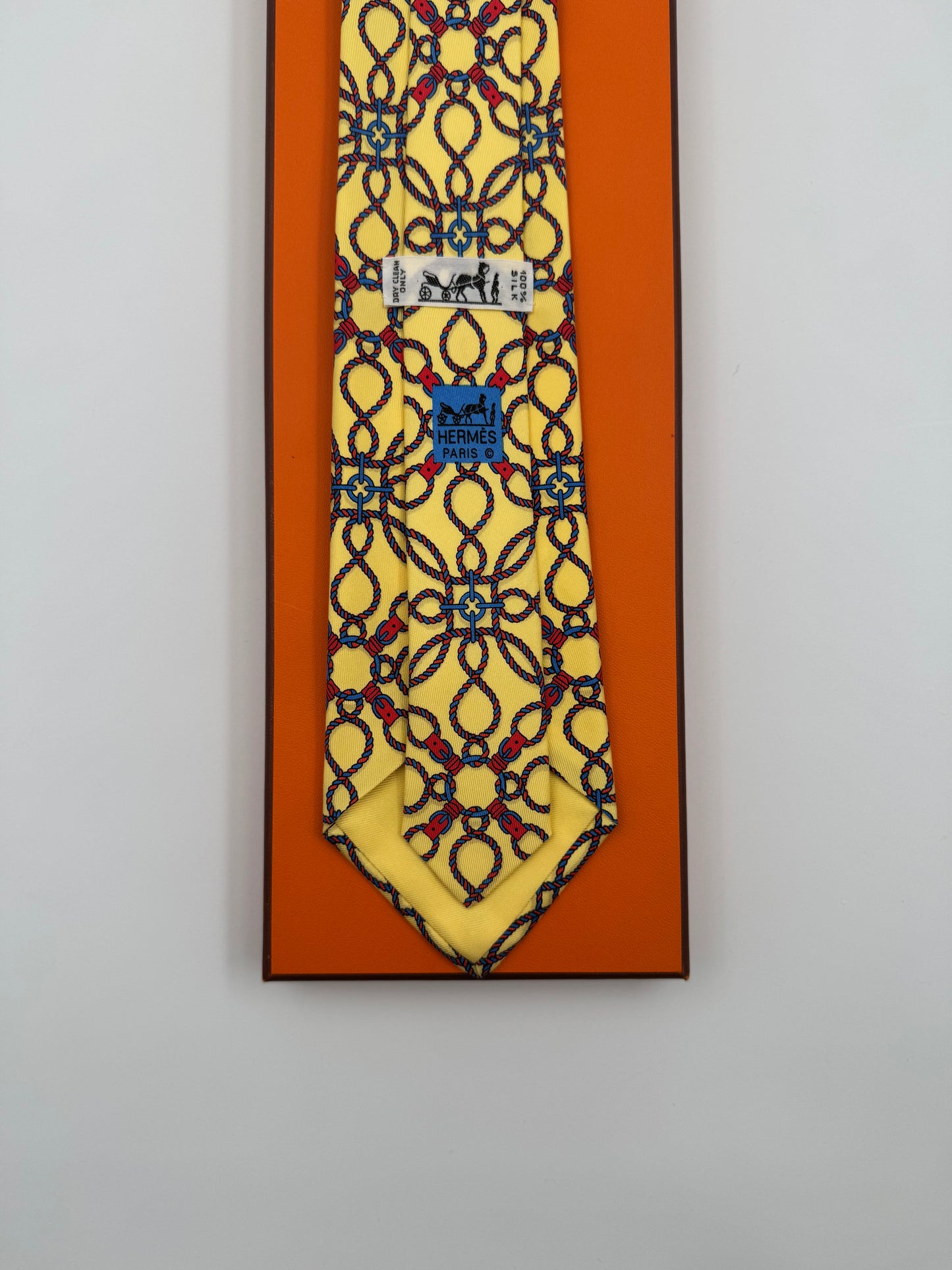 Cravatta Hermès vintage Cod 496HA