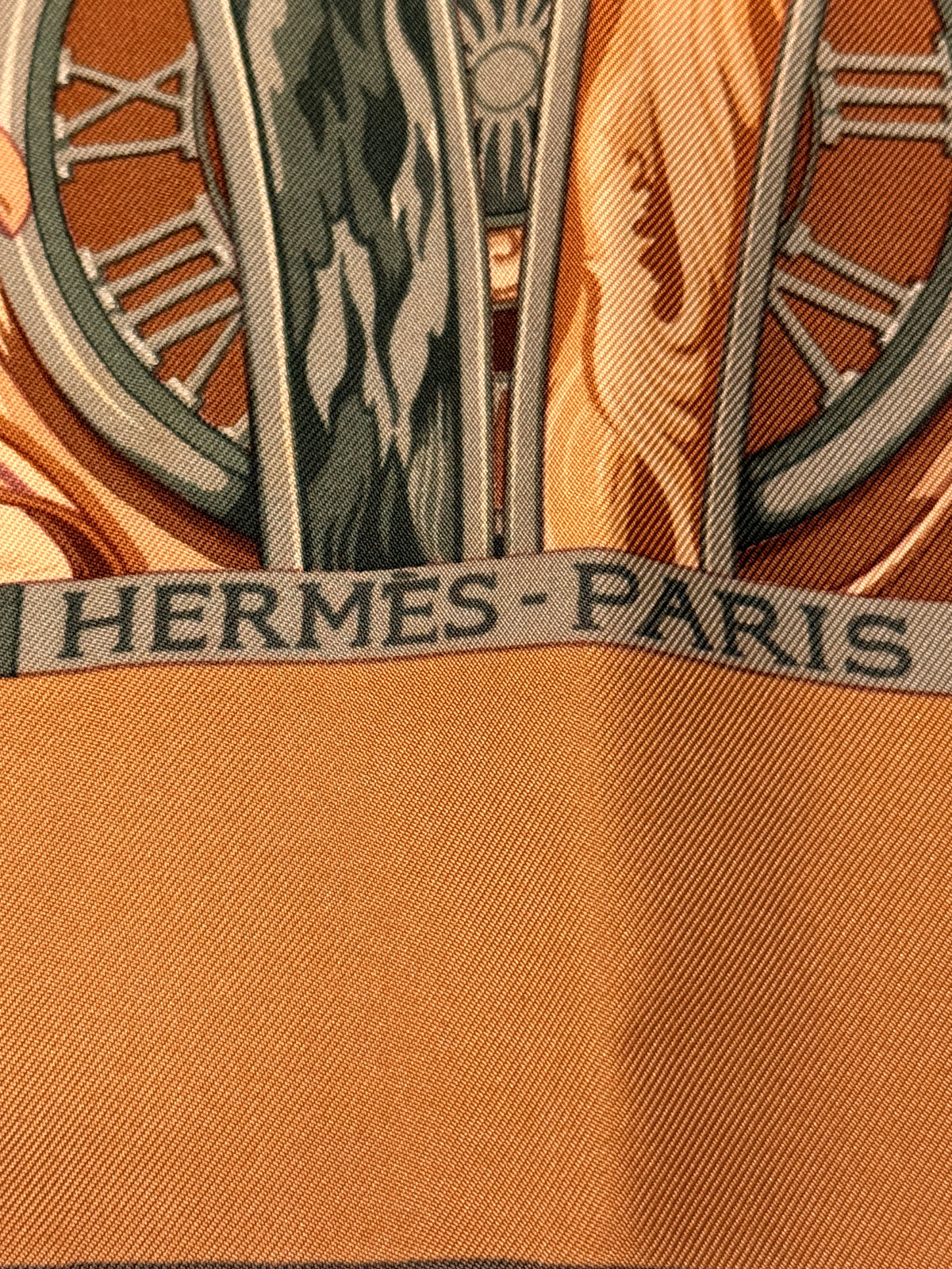 Foulard Hermès vintage Rythmes Du Monde