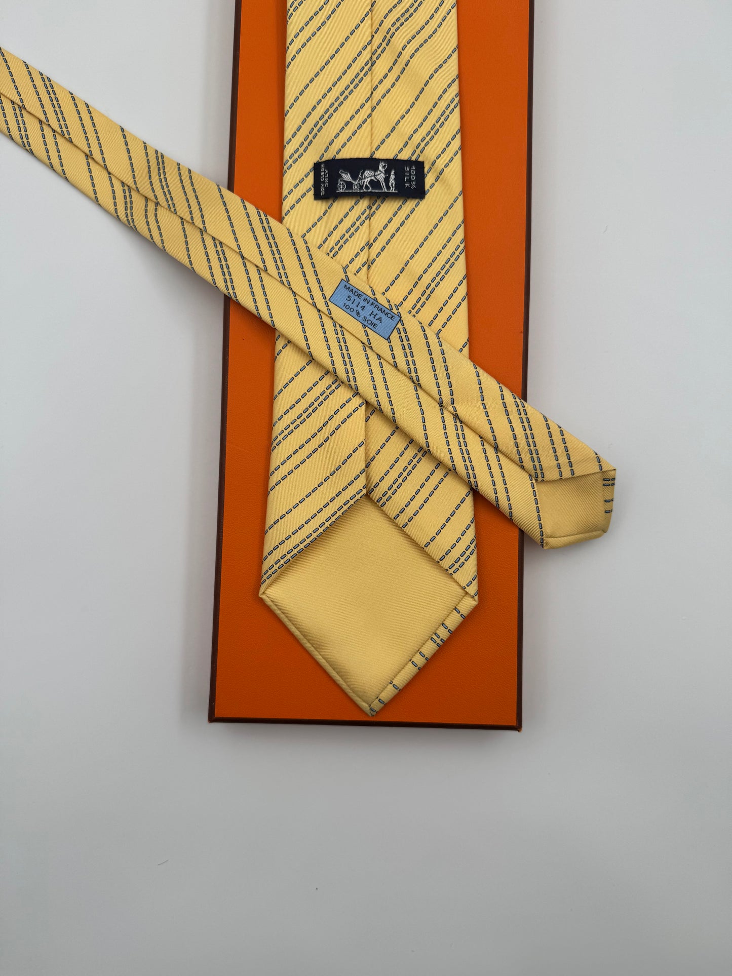 Cravatta Hermès vintage Cod 5114HA