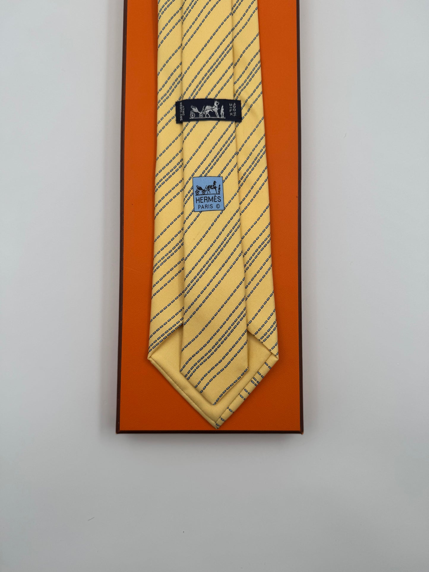 Cravatta Hermès vintage Cod 5114HA