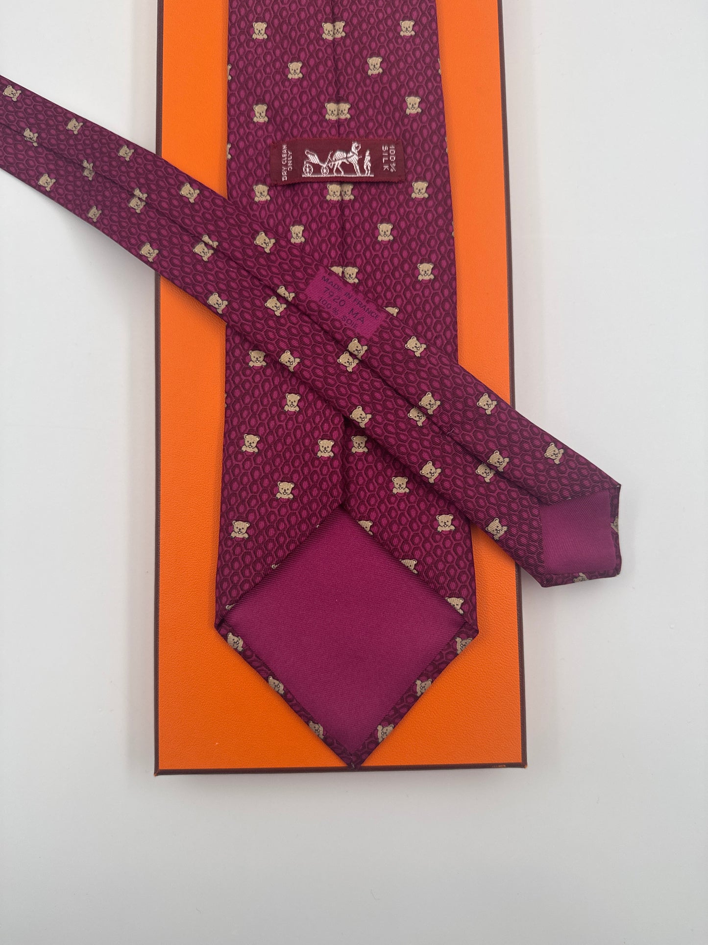 Cravatta Hermès vintage Cod 7920MA