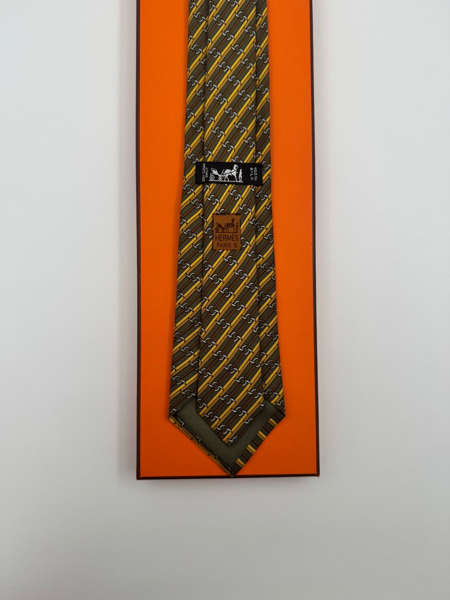 Cravatta Hermès vintage Cod 988SA