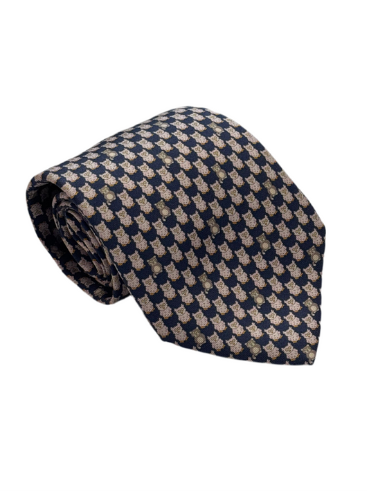 Cravatta vintage Hermès Cod 5610MA
