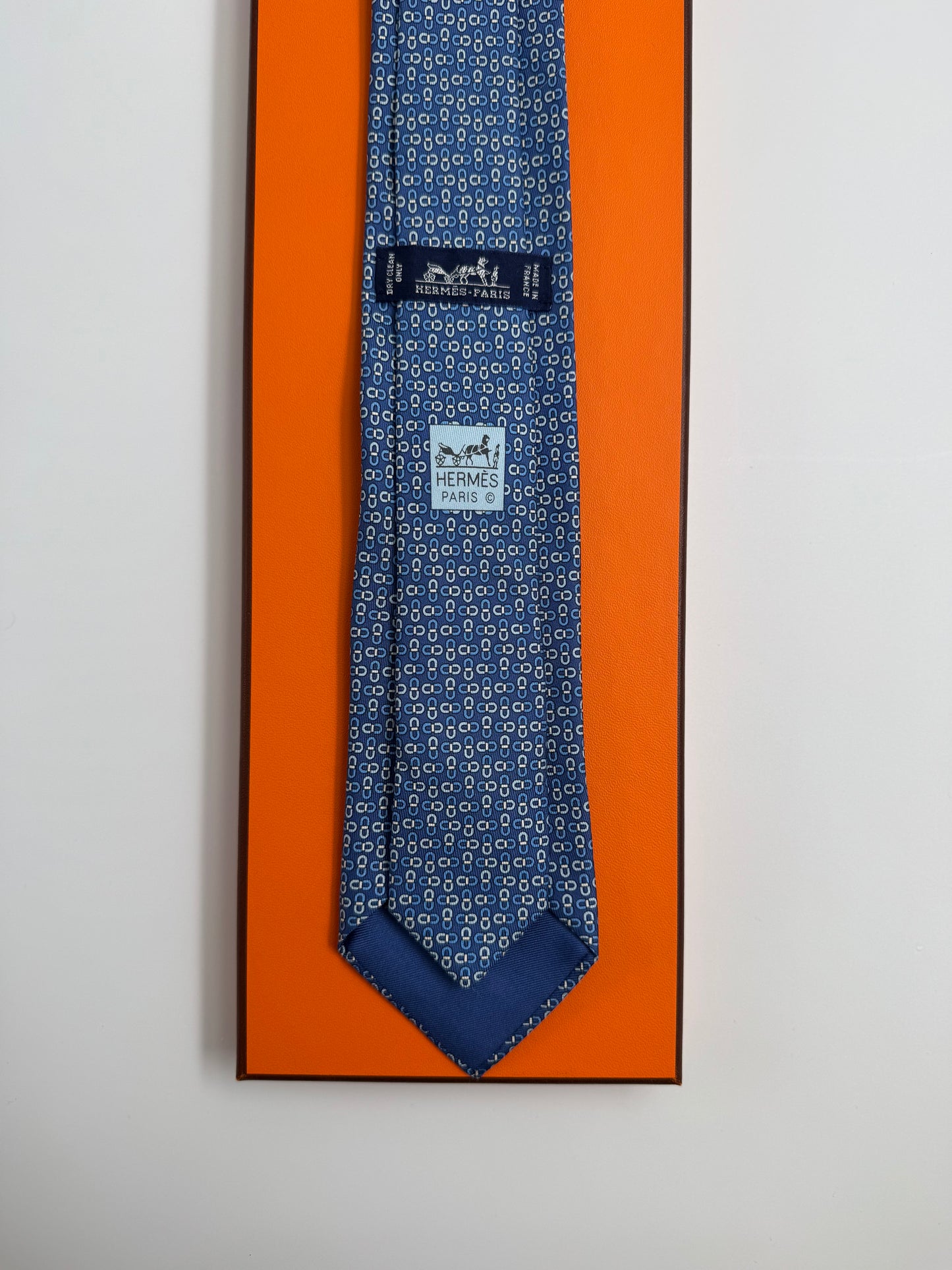 Cravatta Hermès vintage Cod 6106FA