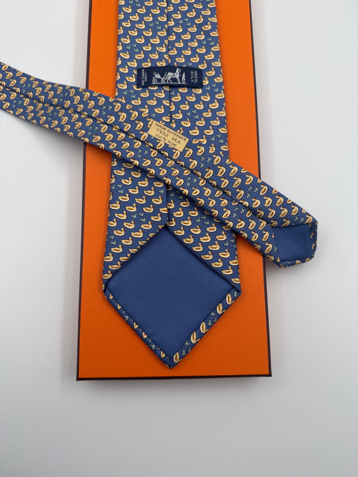 Cravatta Hermès vintage Cod 7932MA