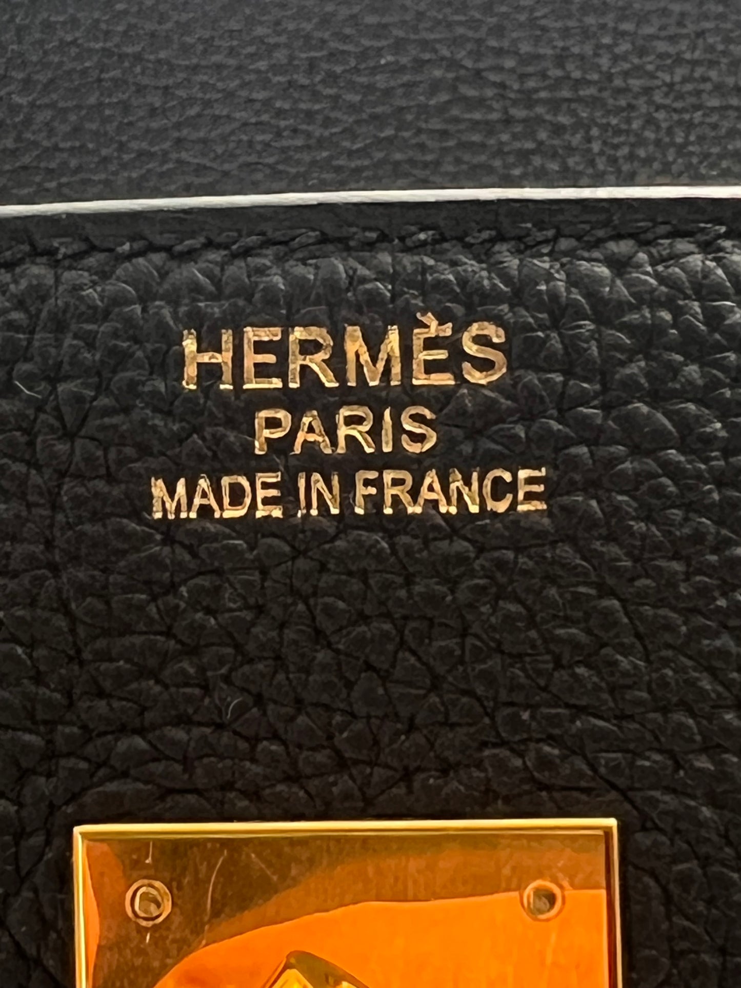 Birkin Hermès 35 Togo Black