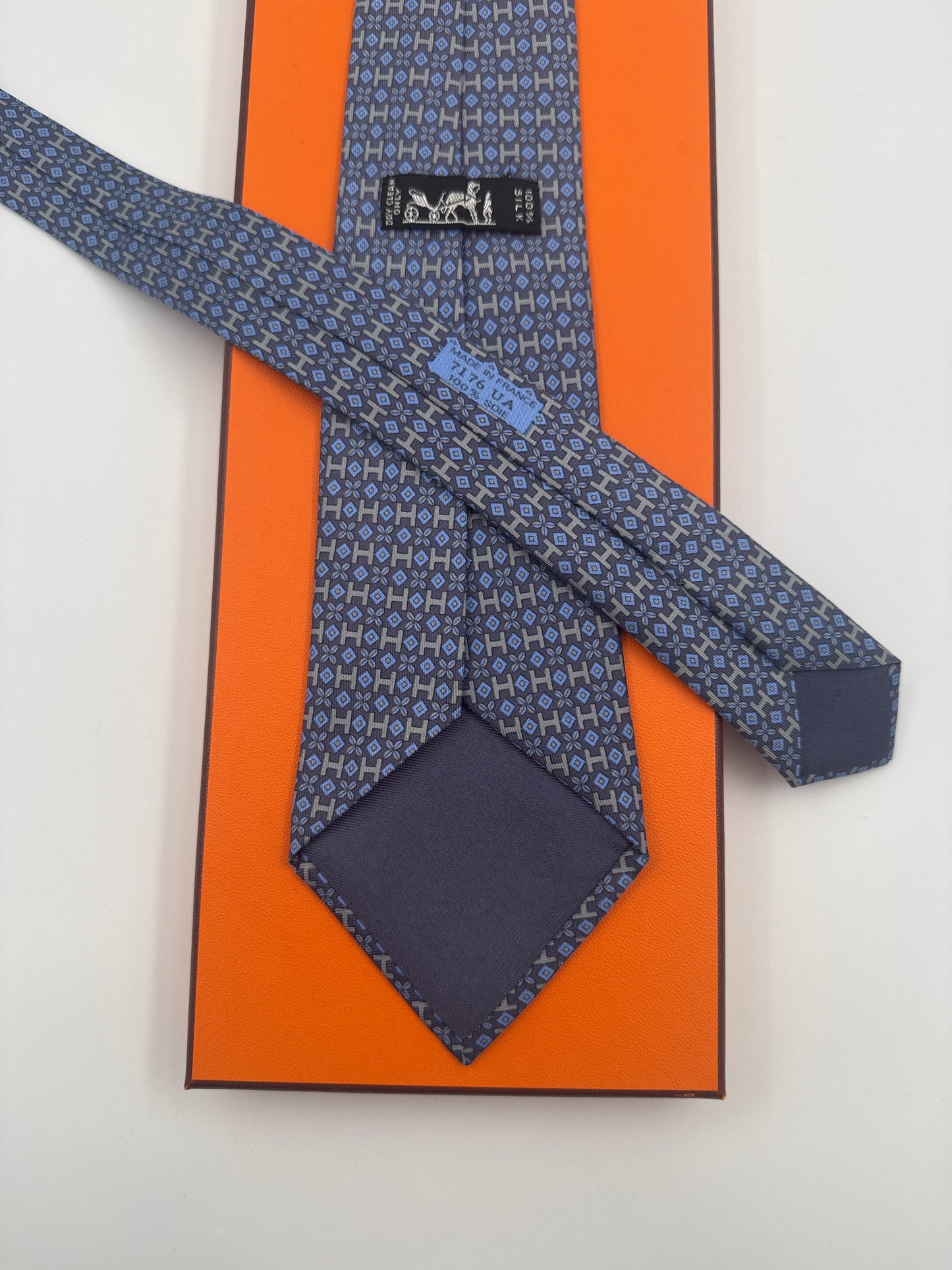 Cravatta Hermès vintage Cod 7176UA