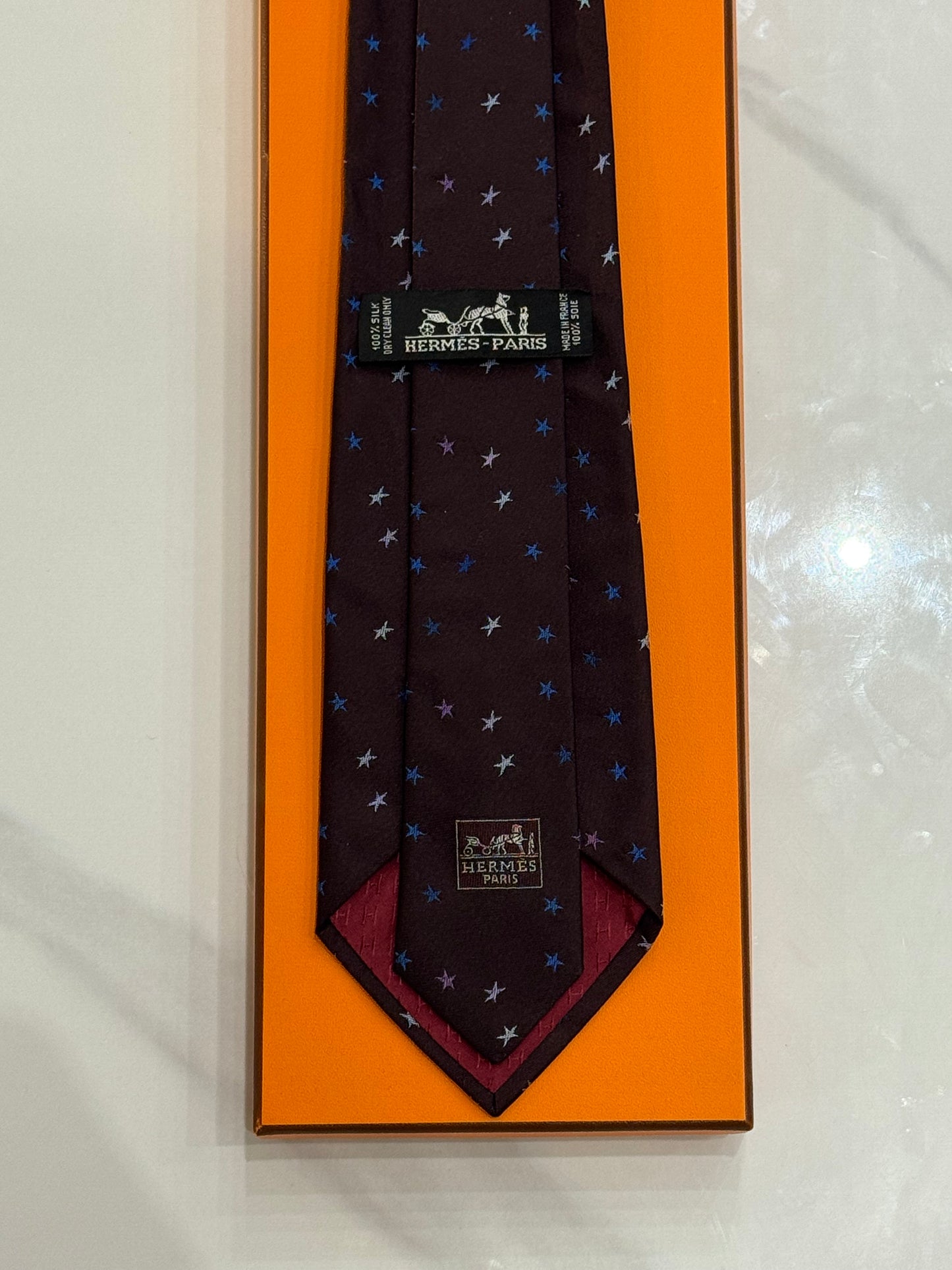 Cravatta Hermes vintage