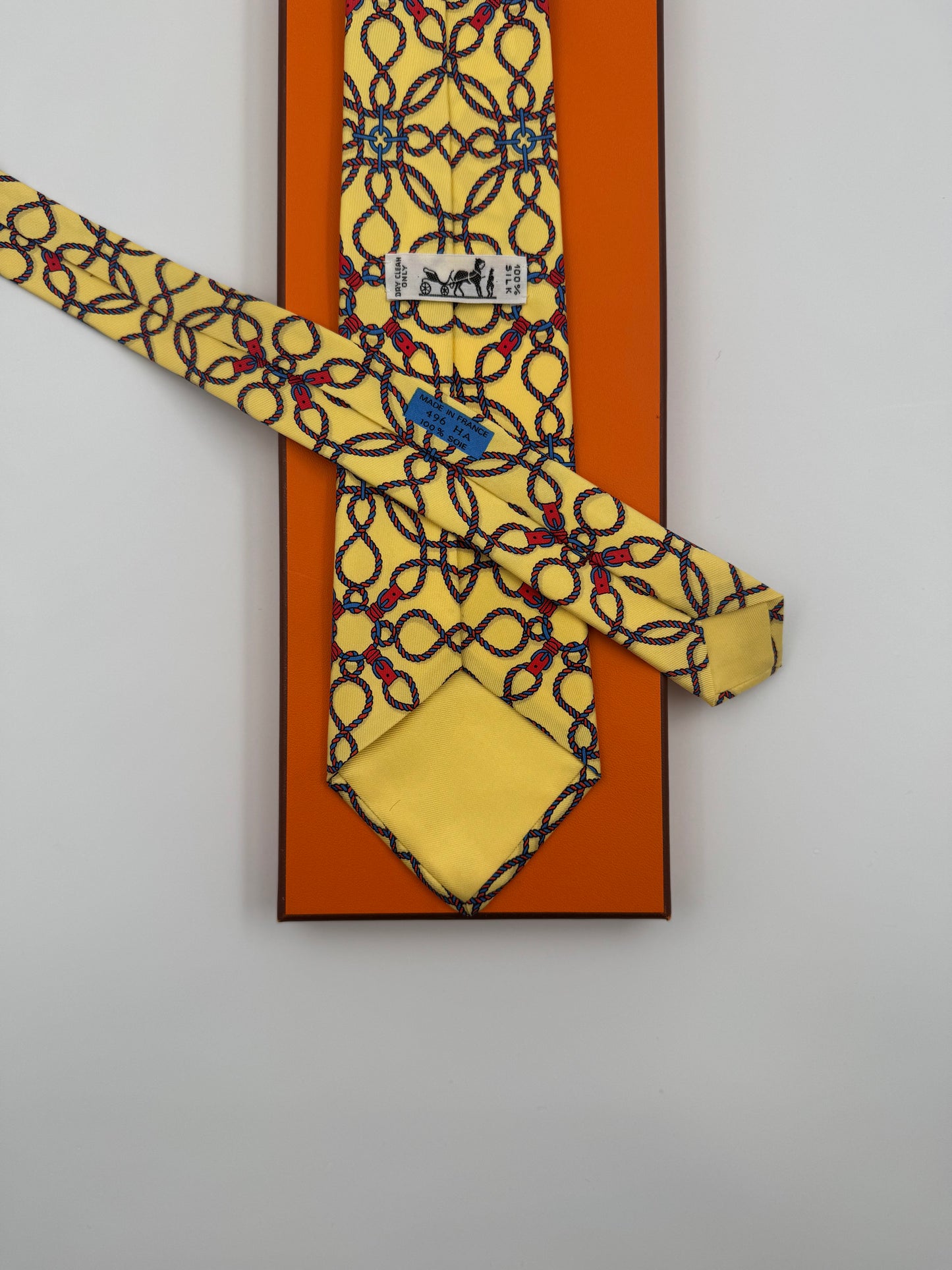 Cravatta Hermès vintage Cod 496HA