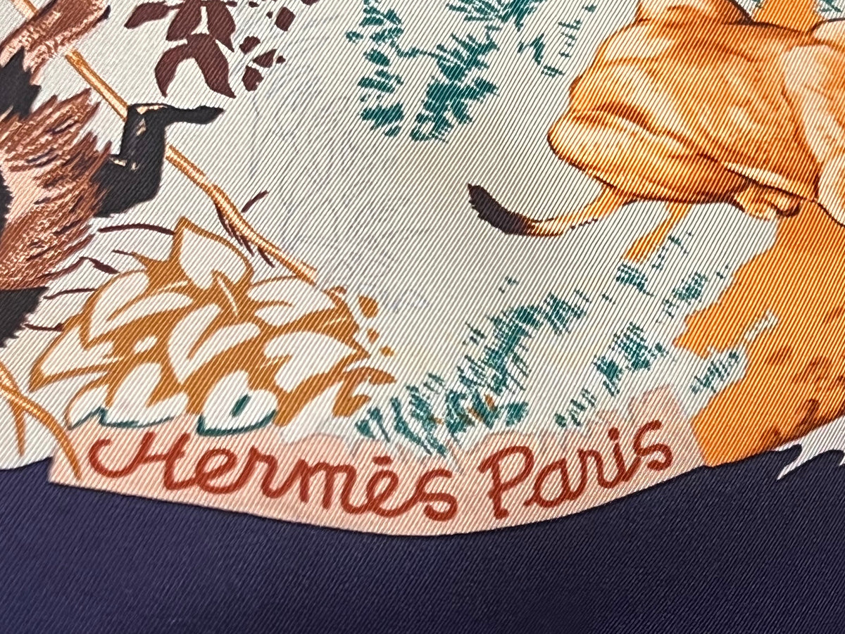 Foulard Hermès vintage Africa