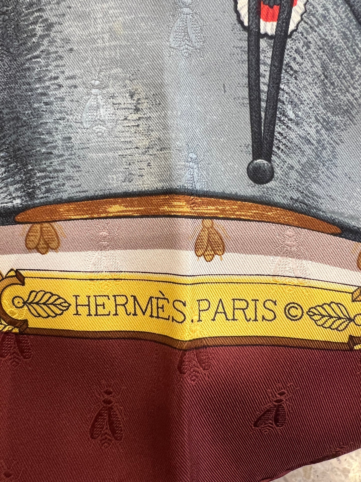 Hermès Napoleon scarf