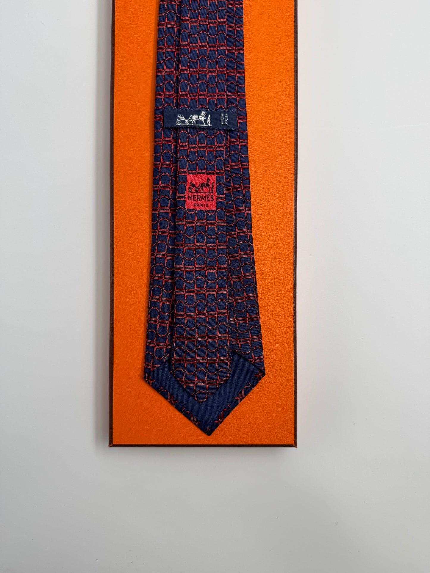 Cravatta Hermès vintage Cod 909HA