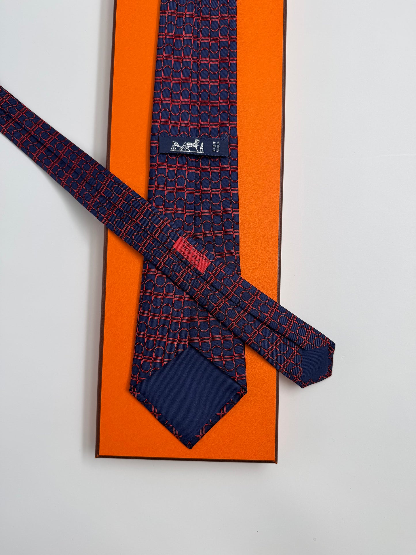 Cravatta Hermès vintage Cod 909HA