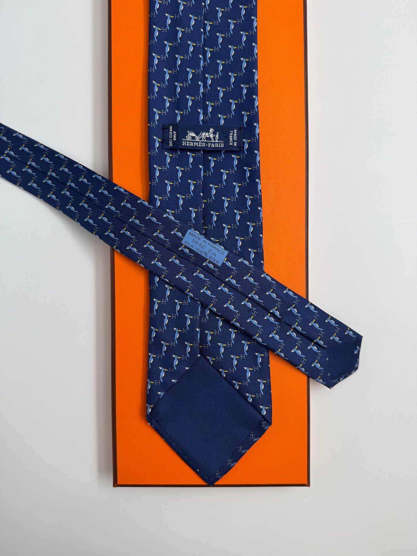 Cravatta Hermès vintage Cod 5652EA