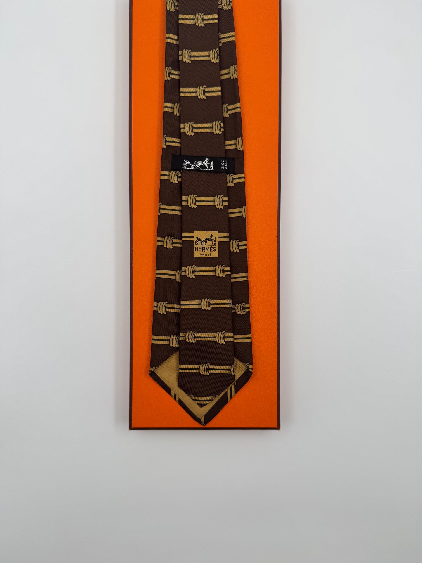 Cravatta Hermès vintage Cod 492IA