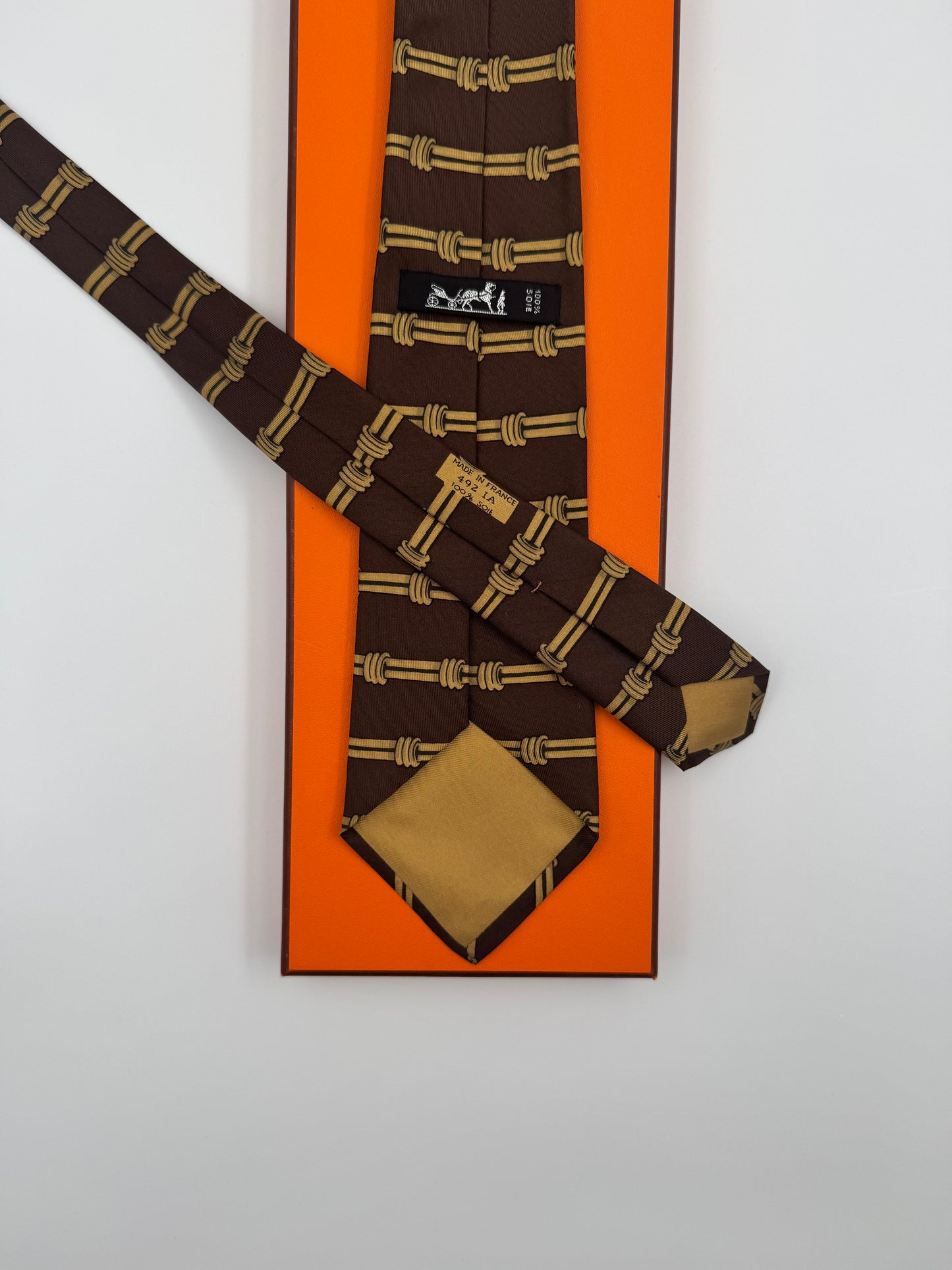 Cravatta Hermès vintage Cod 492IA