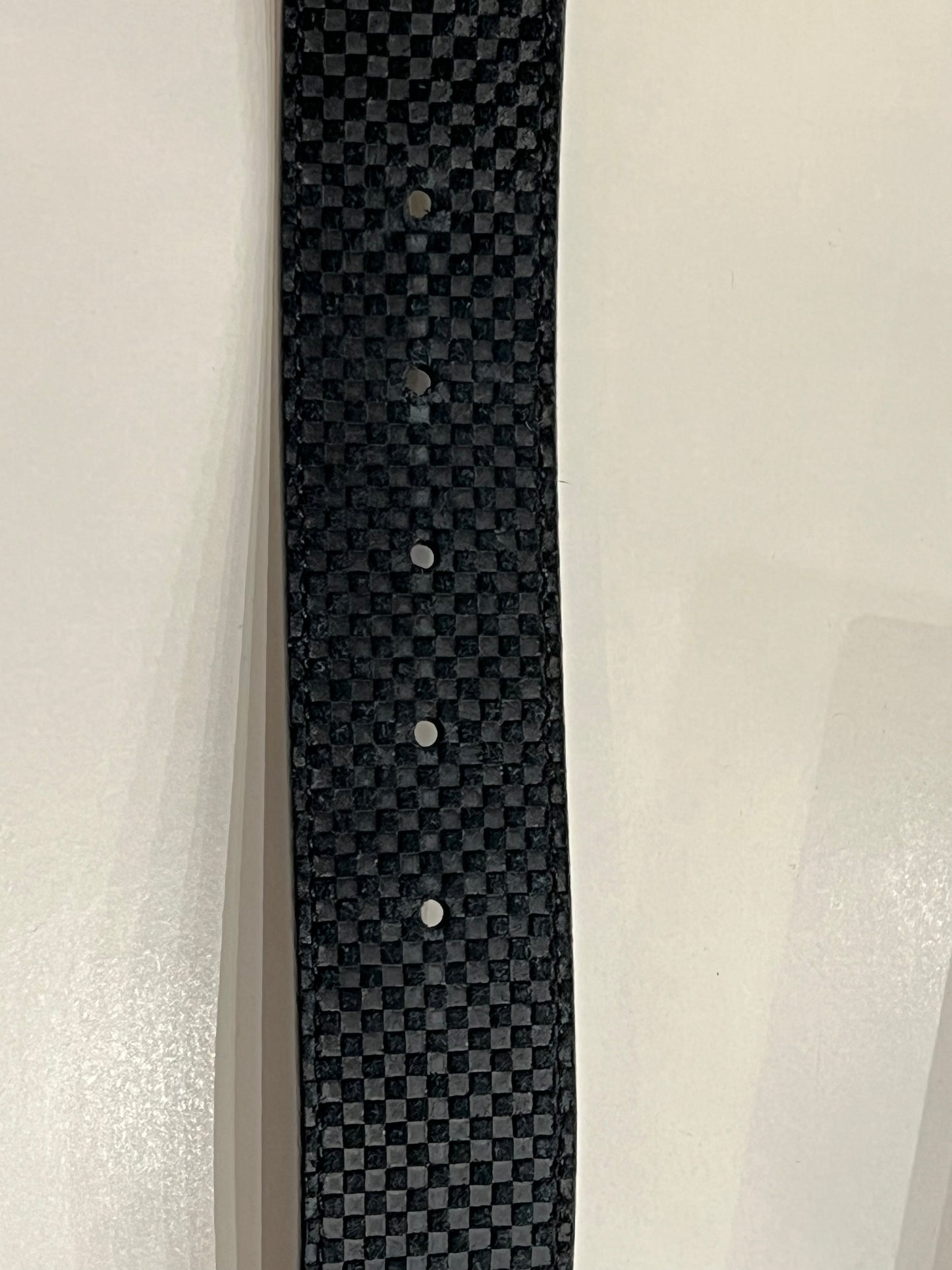 Louis Vuitton Initiales damier graphite belt