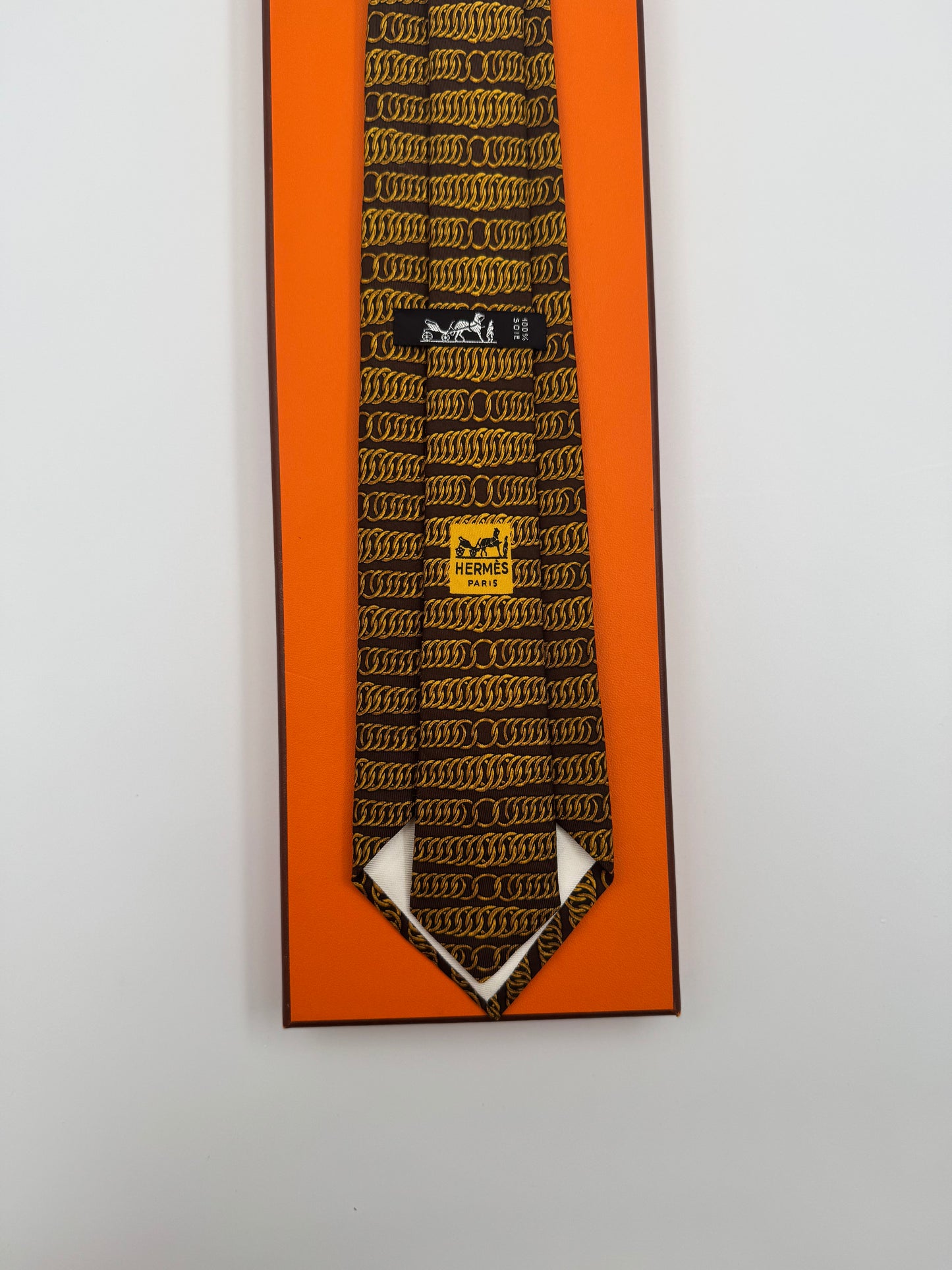 Cravatta Hermès vintage Cod 331EA