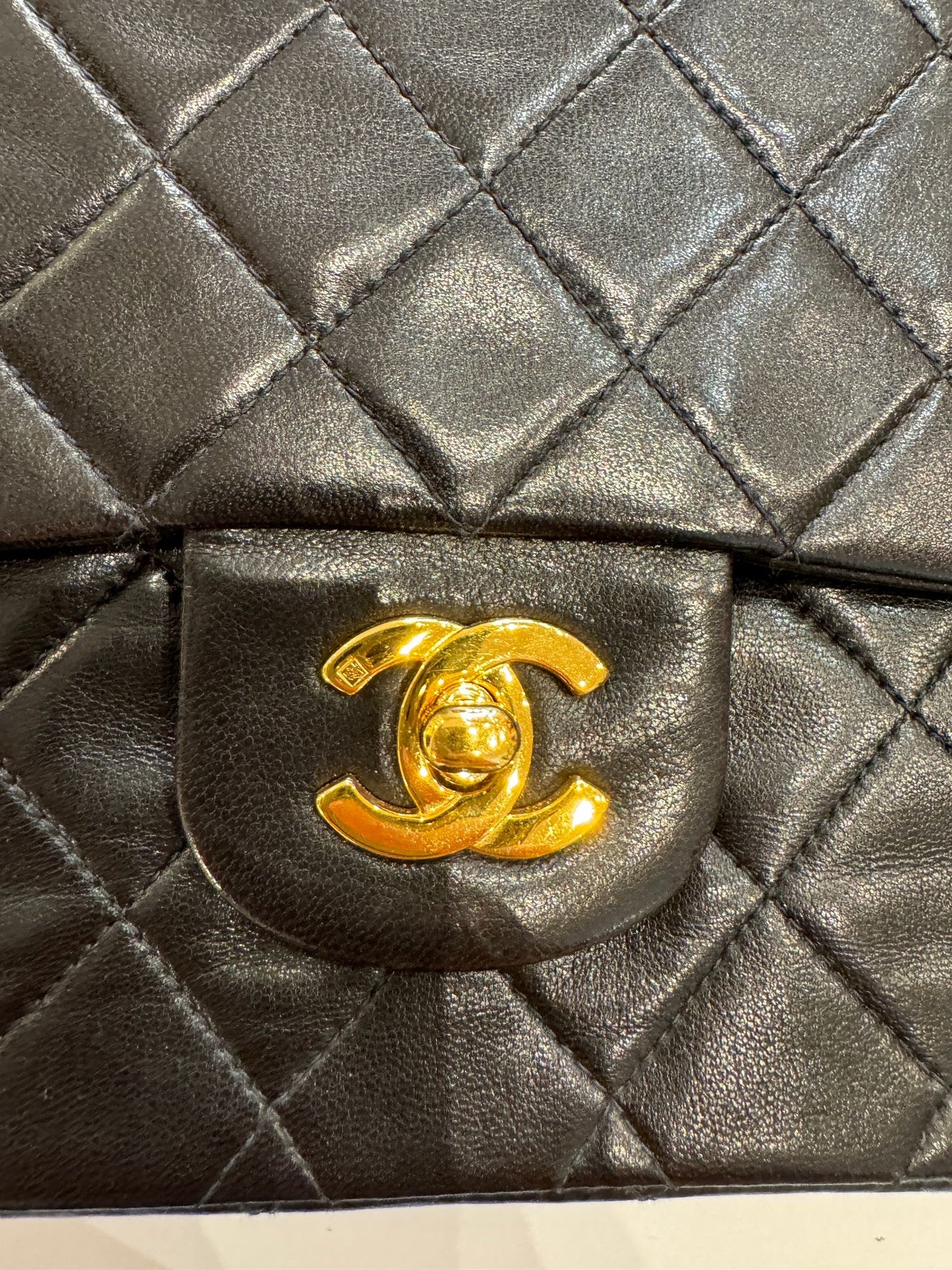 Chanel Timeless 25 double flap bag