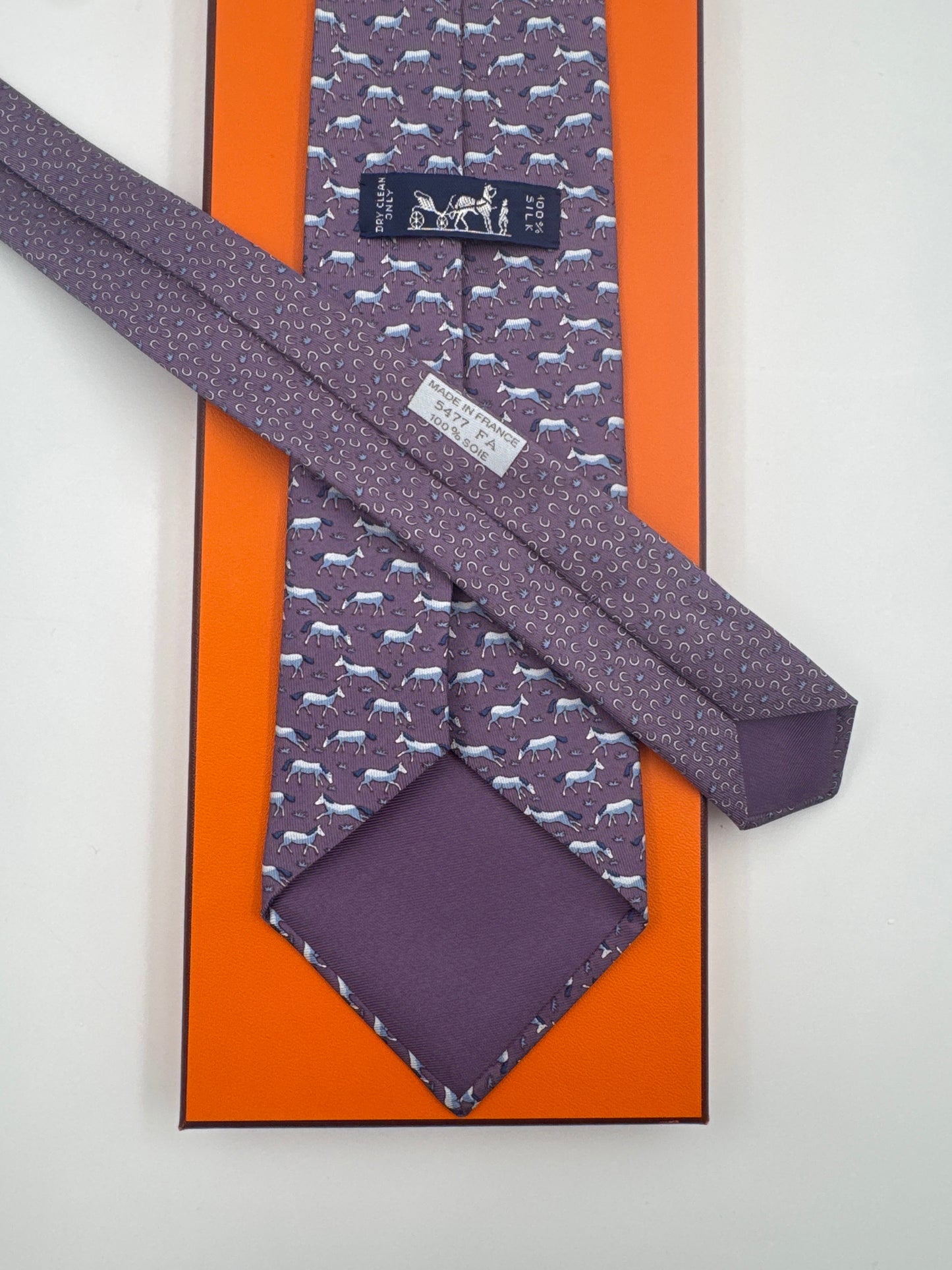 Cravatta Hermès vintage Cod 5477FA