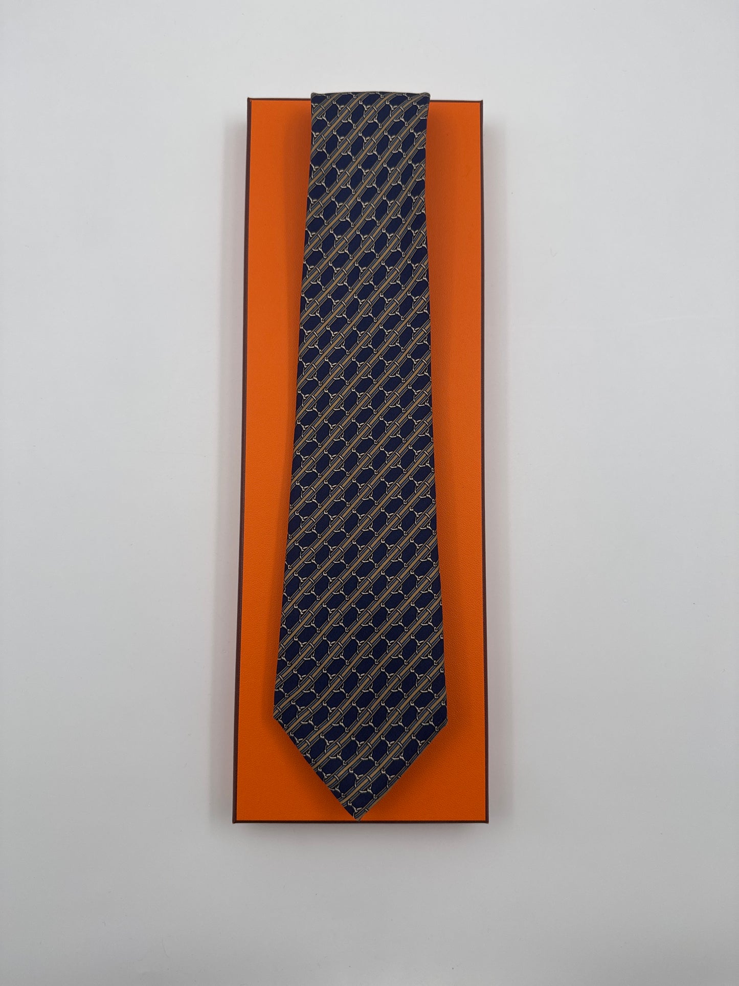 Cravatta Hermès vintage Cod 803MA