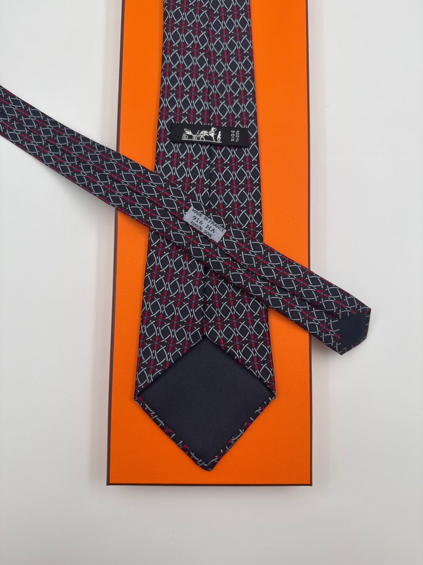 Cravatta Hermès vintage Cod 916HA