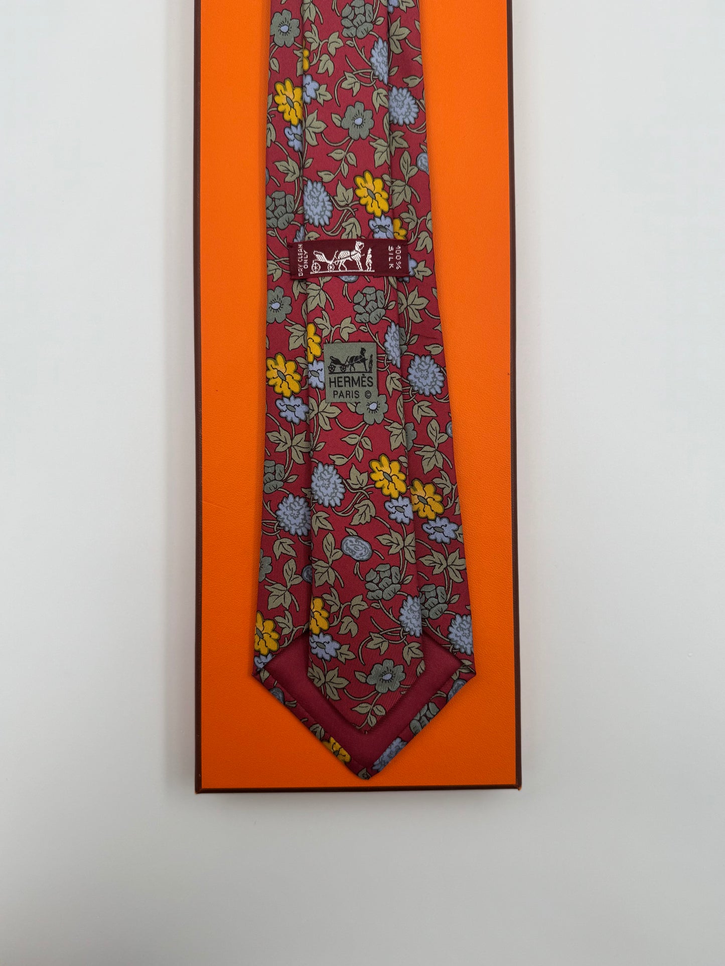 Cravatta Hermès vintage Cod 7332EA