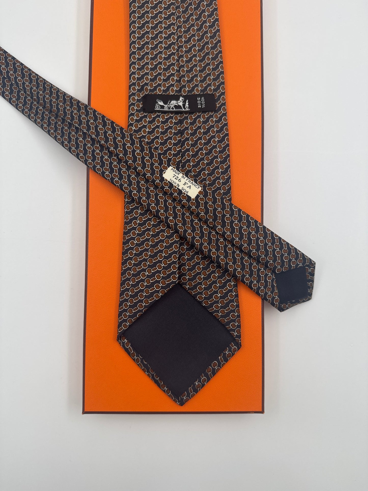 Cravatta Hermès vintage Cod 726FA