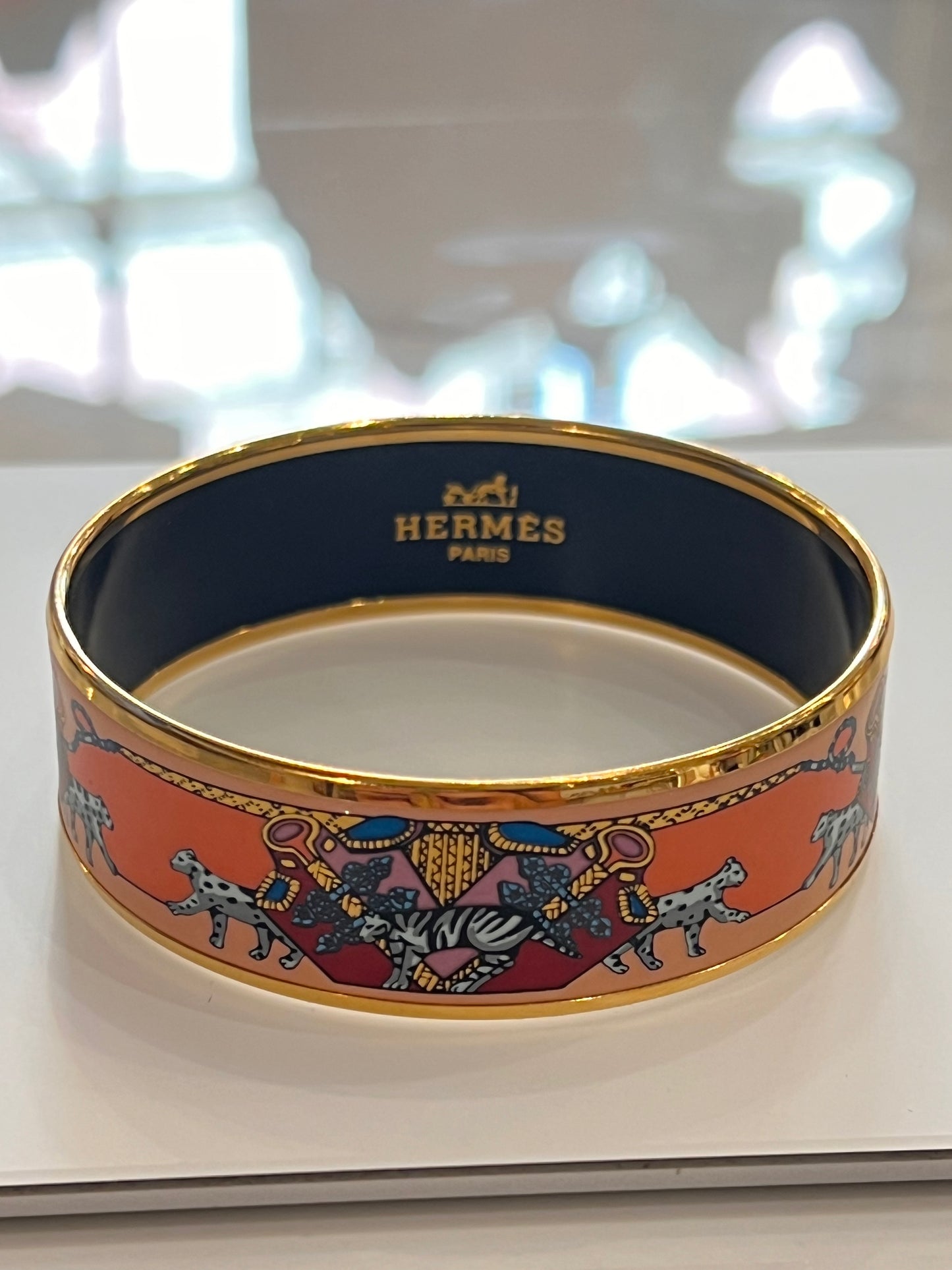 Bracciale Hermès in smalto