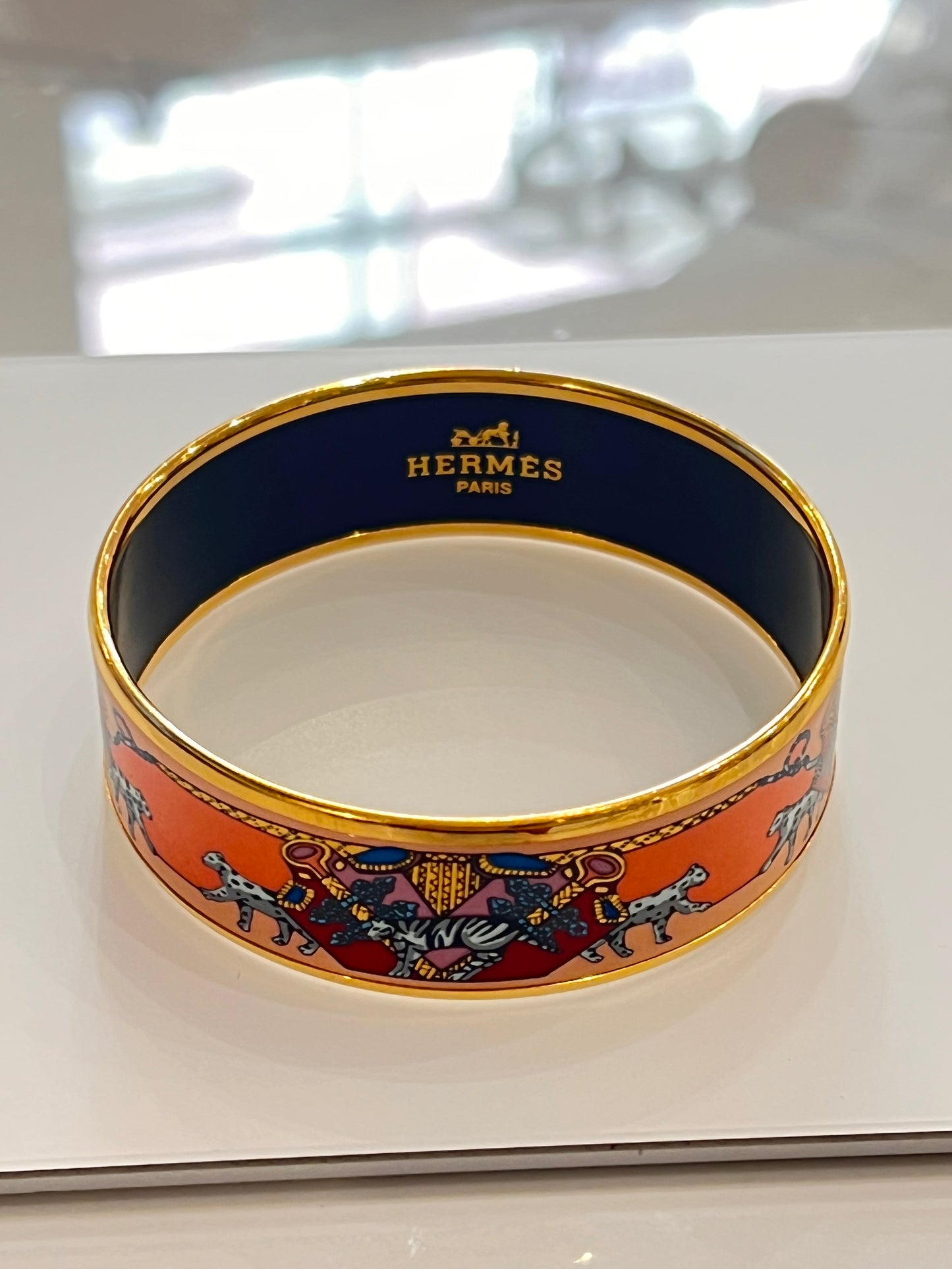 Bracciale Hermès in smalto