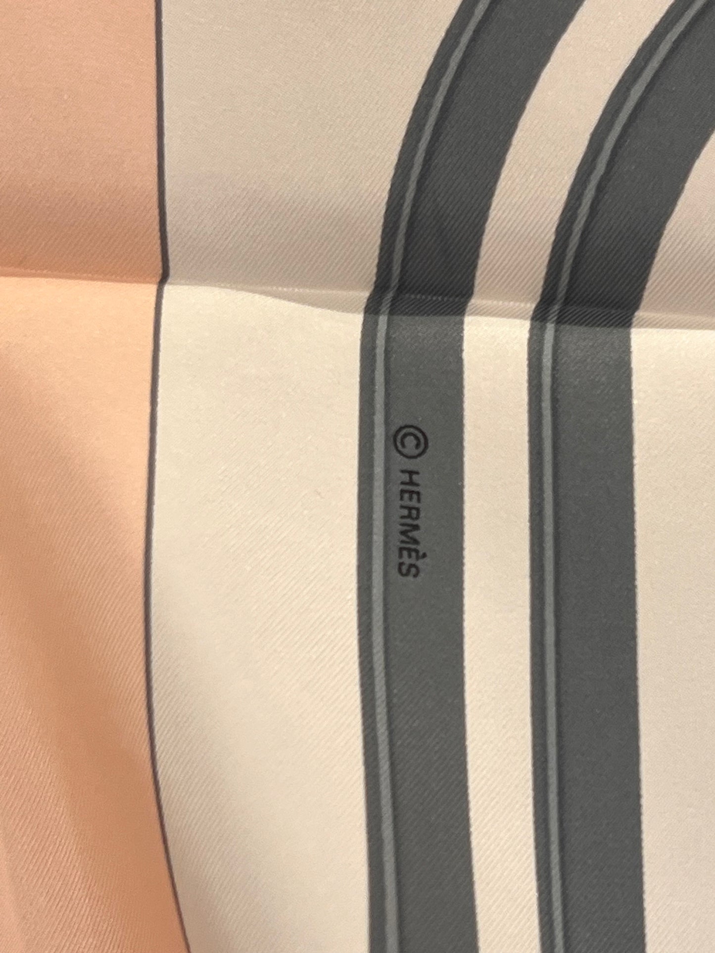 Foulard Hermès vintage Brides de Gala