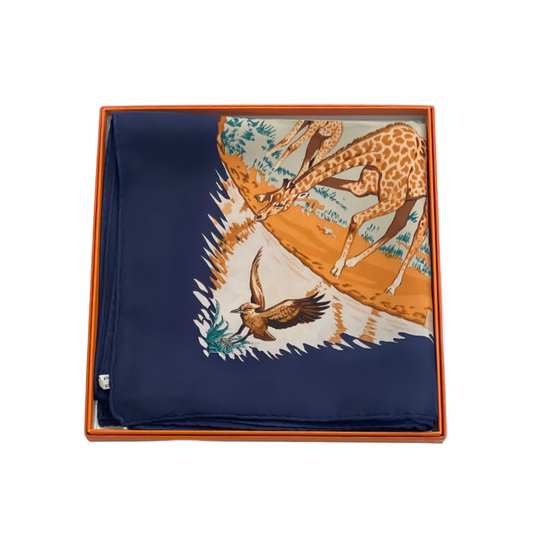 Foulard Hermès vintage Africa