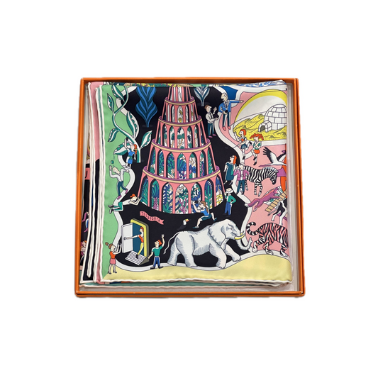 Carré Hermés 90x90 Exposition Universelle