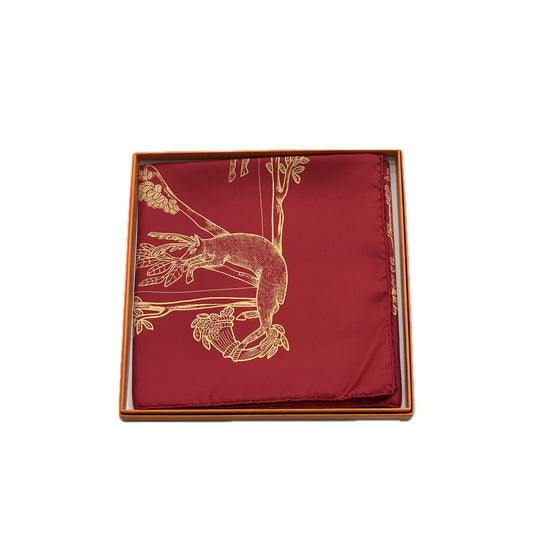 Scarf Hermès Alphabet III mai usato