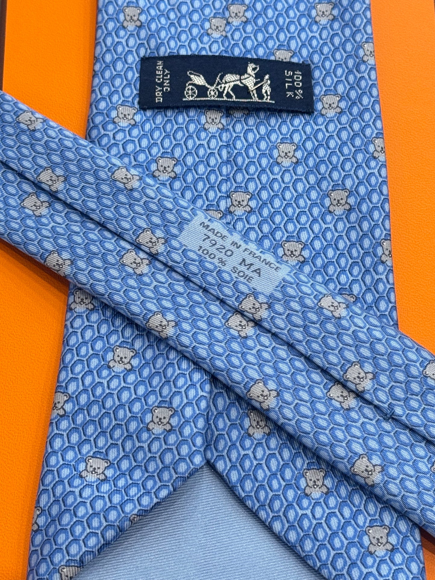 Cravatta vintage Hermès