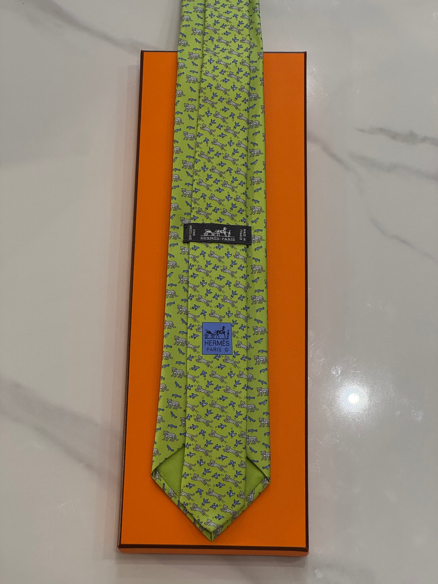 Cravatta vintage Hermès 625923SA